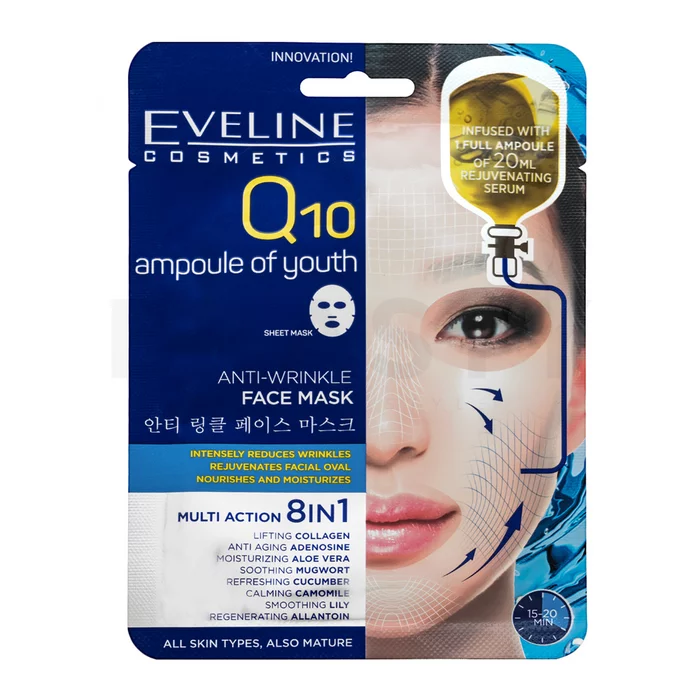 Eveline maska Anti-Wrinkle Face Mask 1 pcs