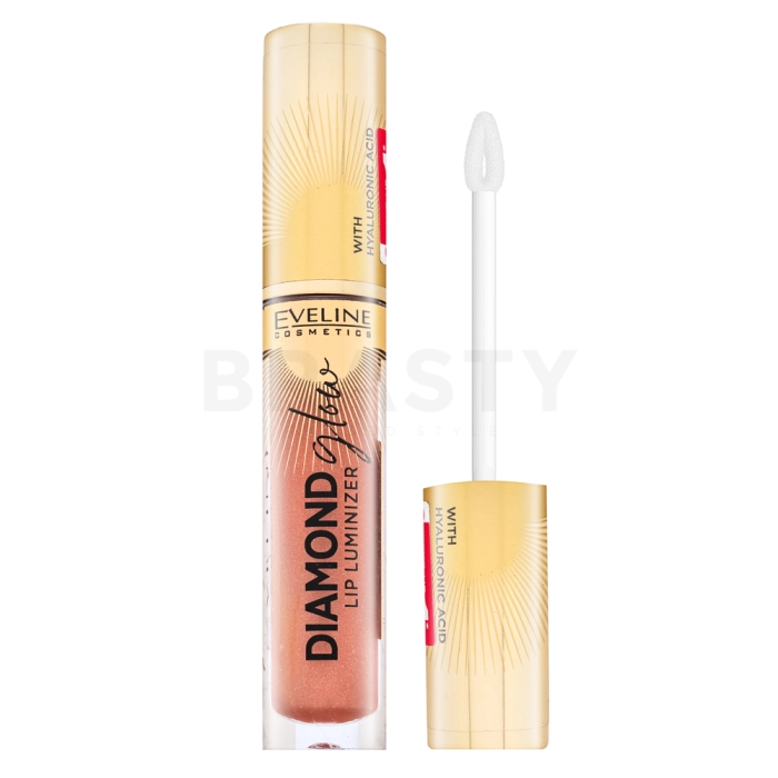 Eveline Diamond Glow Lip Luminizer sijaj za ustnice 06 Choco Bons 4,5 ml