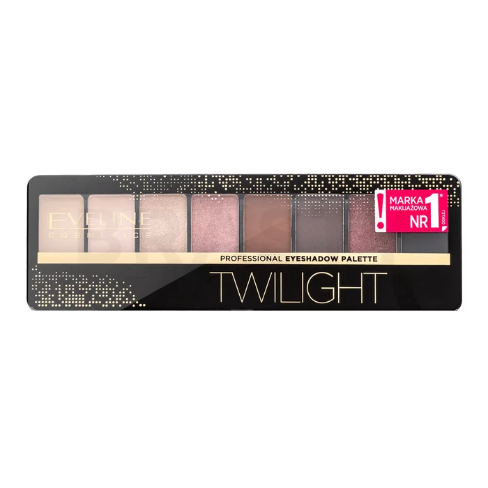 Eveline Professional Eyeshadow Palette paleta sjenila 02 Twilight 9,6 g
