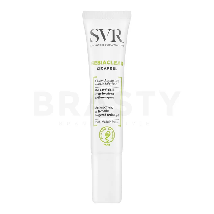 SVR Sebiaclear Cicapeel intensywna, miejscowa pielęgnacja przeciw niedoskonałościom skóry 15 ml