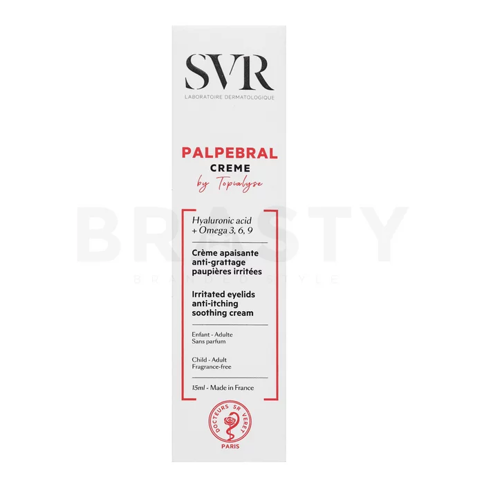 SVR Palpebral by Topialyse szemkrém bőrirritáció ellen 15 ml