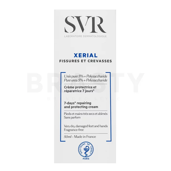 SVR Xerial Fissures Crevasses Nährcreme für eine Erneuerung der Haut 50 ml