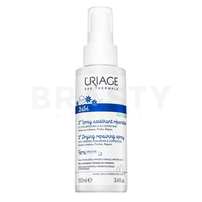Uriage Bébé Reparaturspray mit Kupfer- und Zinkgehalt 1st Drying Repairing Spray 100 ml