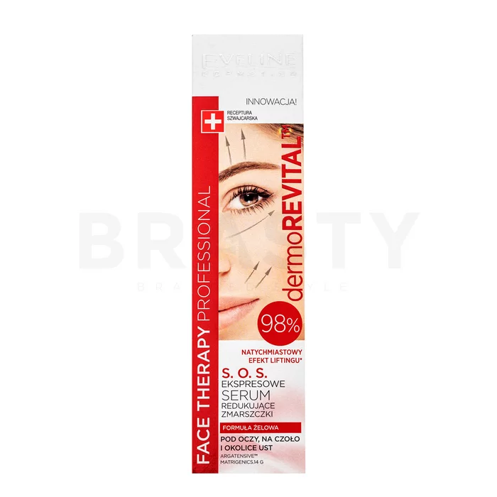 Eveline Face Therapy Professional Dermorevital S.O.S. Express Serum odżywczy krem do wszystkich typów skóry 15 ml