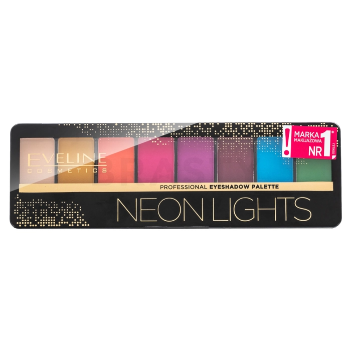 Eveline Professional Eyeshadow Palette paleta sjenila 06 Neon Lights 8 g