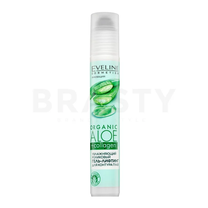 Eveline Organic Aloe+Collagen Moisturizing Roll On Eye Contour roll-on hidratáló hatású 15 ml