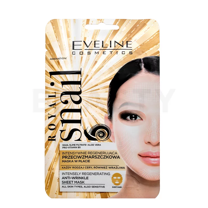 Eveline negovalna krema Royal Snail Intensely Regenerating Anti-Wrinkle Sheet Mask