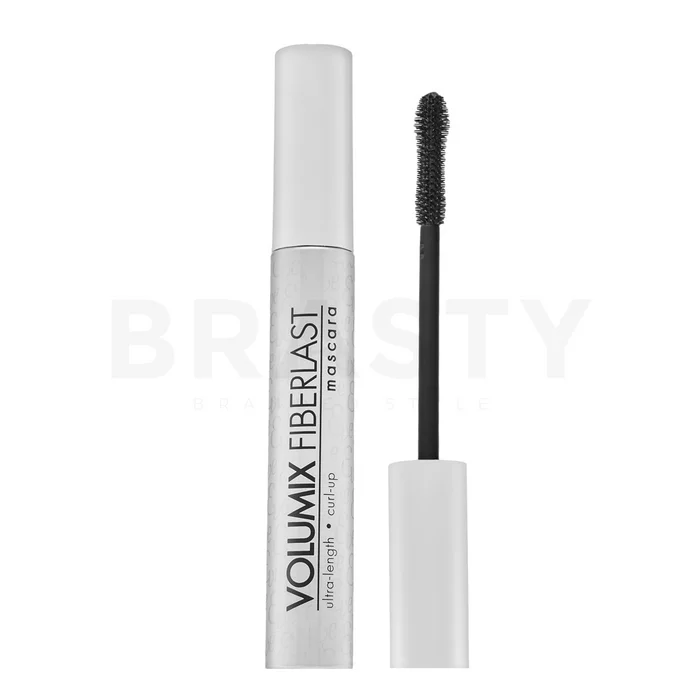 Eveline Volumix Fiberlast Curl Mascara спирала за удължаване и обем на миглите Black 10 ml