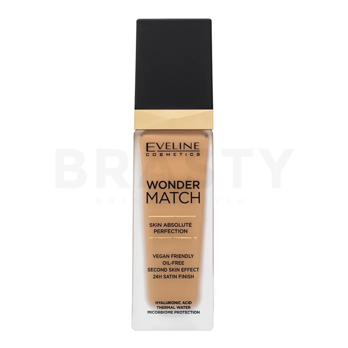 Eveline Wonder Match Skin Absolute Perfection dugotrajna šminka za ujednačenu i prosvijetljenu kožu 40 Sand 30 ml