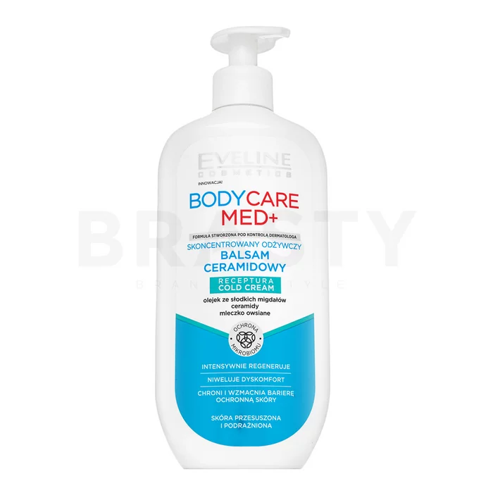 Eveline Body Care Med+ Concentrate Nourishing Balsam crema per il corpo per pelli secche 350 ml
