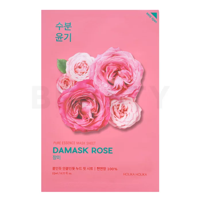 Holika Holika linnen masker Pure Essence Mask Sheet Damask Rose 23 g