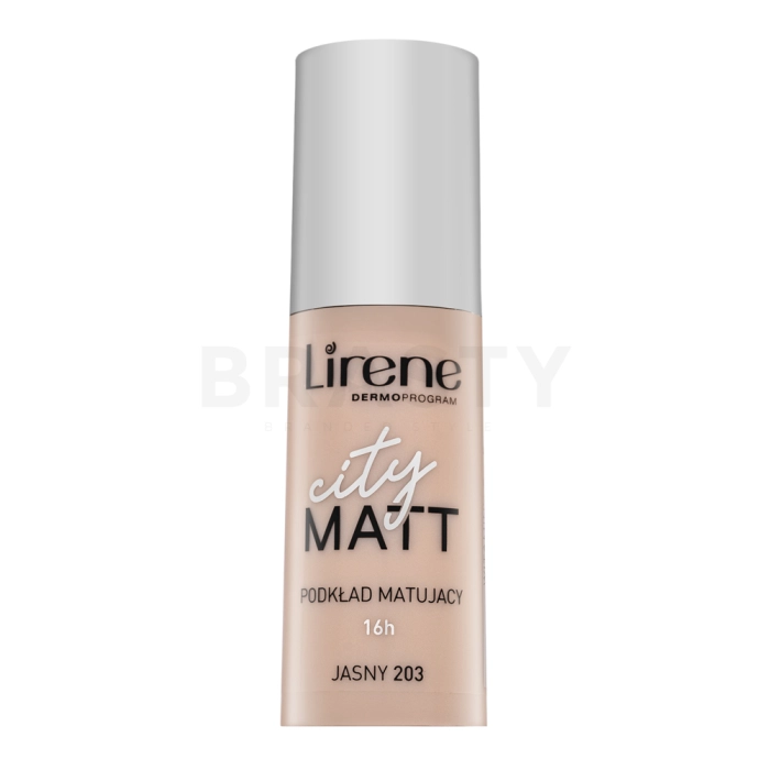 Lirene City Matt Fluid tekoče ličilo z matirnim učinkom 203 Smoothing Bright 30 ml