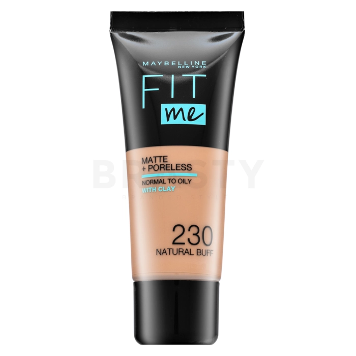 Maybelline Fit Me! Foundation Matte + Poreless tekući make-up s matirajućim učinkom 230 Natural Buff 30 ml