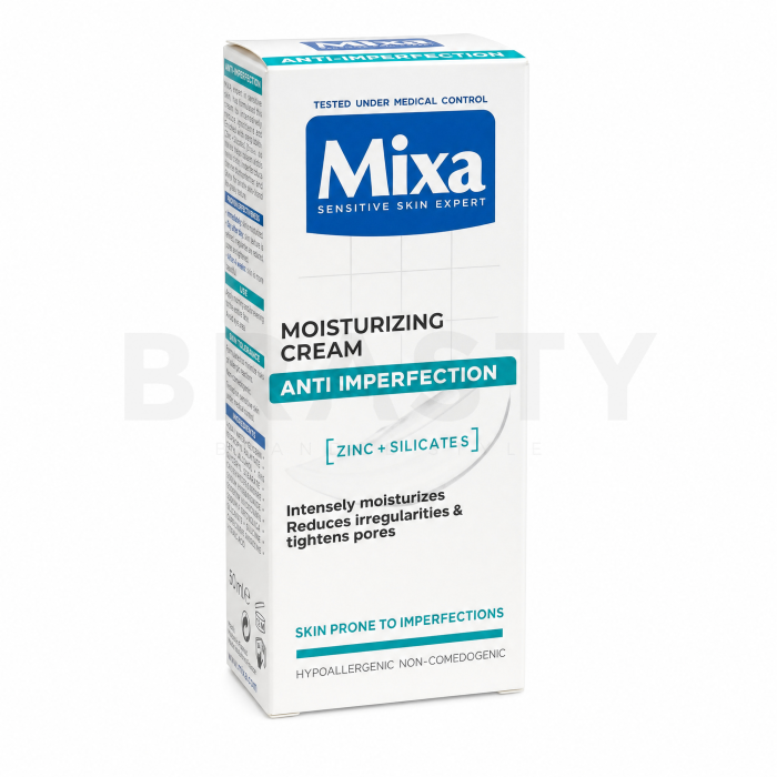 Mixa Moisturizing Cream 2in1 Against Imperfections hydratačný krém proti nedokonalostiam pleti 50 ml