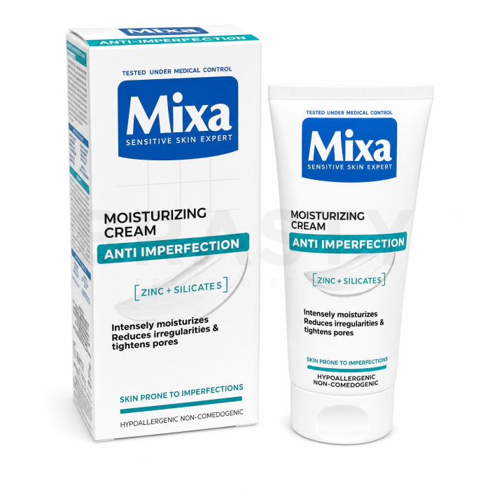 Mixa Moisturizing Cream 2in1 Against Imperfections hydratačný krém proti nedokonalostiam pleti 50 ml
