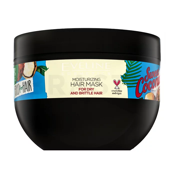 Eveline Sweet Coconut Moisturizing Hair Mask voedend masker met hydraterend effect 500 ml