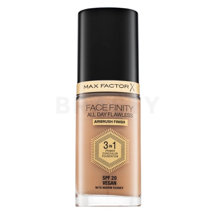 Max Factor Facefinity All Day Flawless Flexi-Hold 3in1 Primer Concealer Foundation SPF20 vloeibare make-up 3v1 78 30 ml