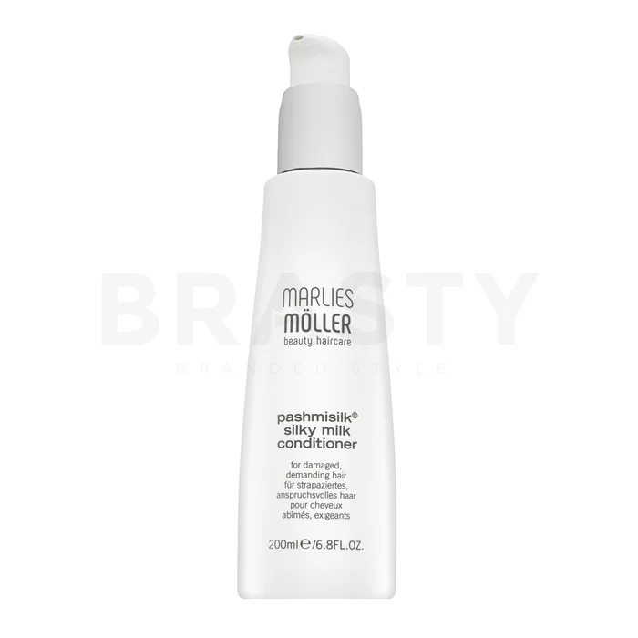 Marlies Möller Pashmisilk Silky Milk Conditioner balsamo rinforzante per morbidezza e lucentezza dei capelli 200 ml