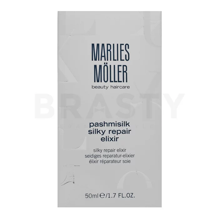 Marlies Möller Pashmisilk Silky Repair Elixir öblítés nélküli ápolás puha és fényes hajért 50 ml