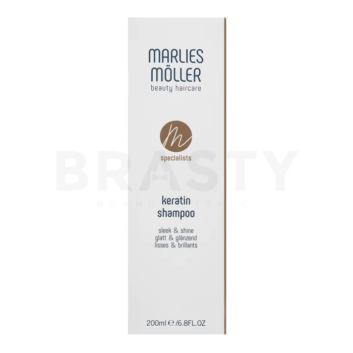 Marlies Möller Specialists Keratin Shampoo shampoo nutriente per capelli secchi e danneggiati 200 ml