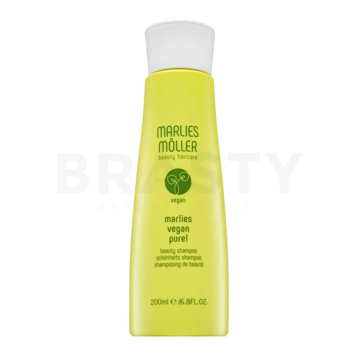 Marlies Möller Marlies Vegan Pure! Beauty Shampoo shampoo nutriente per tutti i tipi di capelli 200 ml