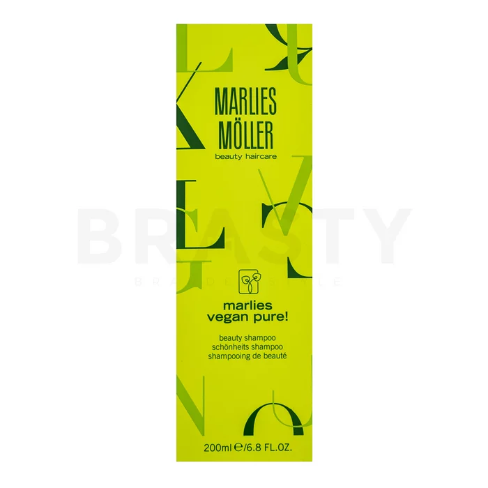 Marlies Möller Marlies Vegan Pure! Beauty Shampoo shampoo nutriente per tutti i tipi di capelli 200 ml