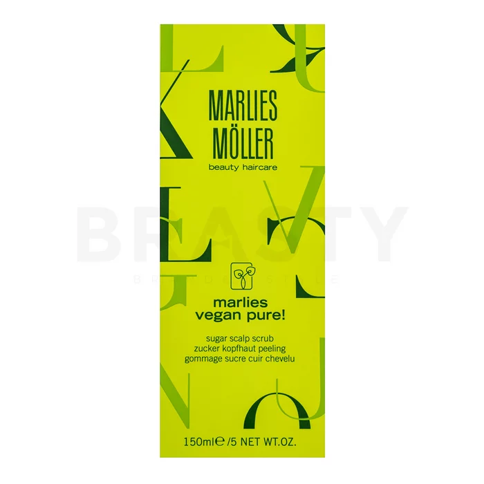 Marlies Möller Marlies Vegan Pure! Sugar Scalp Scrub peeling do włosów do wszystkich rodzajów włosów 150 ml