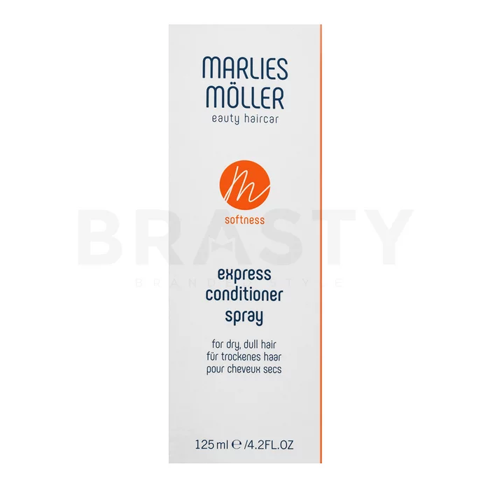 Marlies Möller Softness Express Conditioner Spray öblítés nélküli kondicionáló száraz és sérült hajra 125 ml