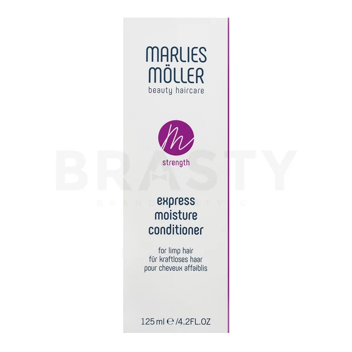 Marlies Möller Strength Express Moisture Conditioner erősítő kondicionáló gyenge hajra 125 ml