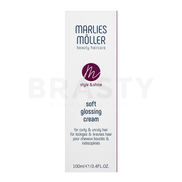Marlies Möller Soft Glossing Cream Stylingcreme für den Haarglanz 100 ml
