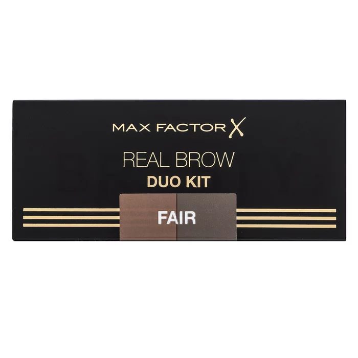 Max Factor Real Brow Real Brow Duo Kit set za oblikovanje obrva 001 Fair 3,3 g