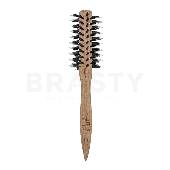 Marlies Möller Medium Round Styling Brush четка за коса с влакна от найлон и глиган