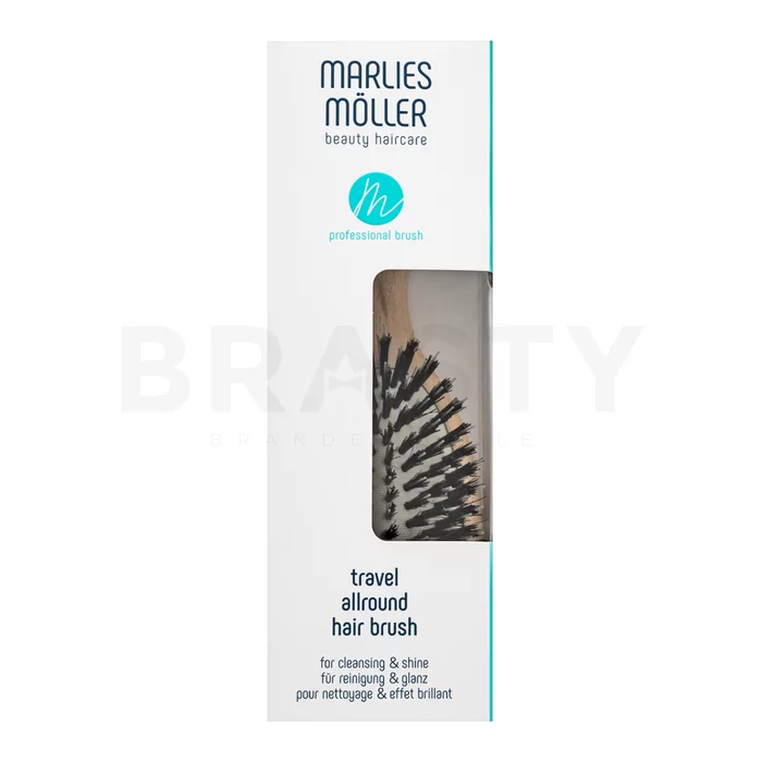 Marlies Möller Travel Allround Hair Brush четка за коса с влакна от найлон и глиган