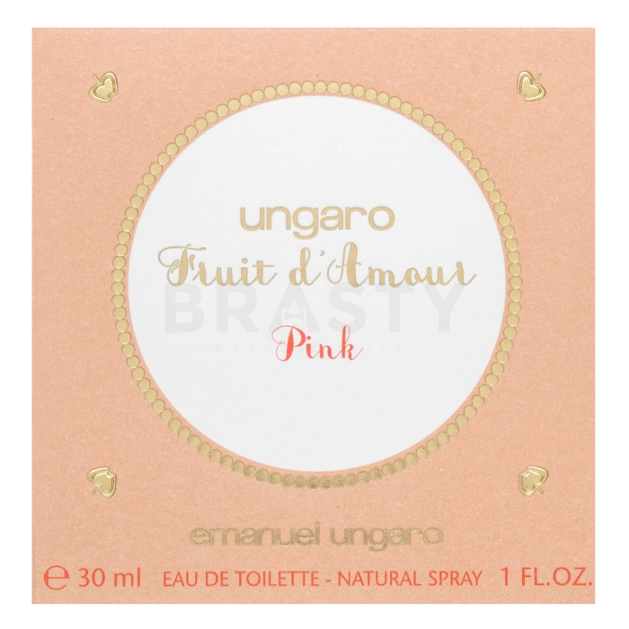 Emanuel Ungaro Fruit d'Amour Pink Eau de Toilette da donna 30 ml