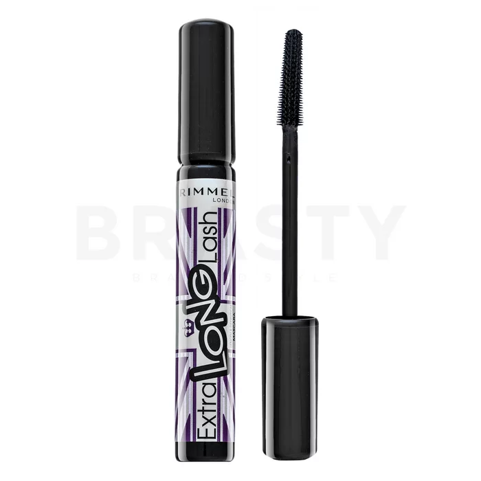 Rimmel London Fix & Protect Extra Long Lash Wimperntusche für verlängerte Wimpern und Volumen 003 Extreme Black 8 ml