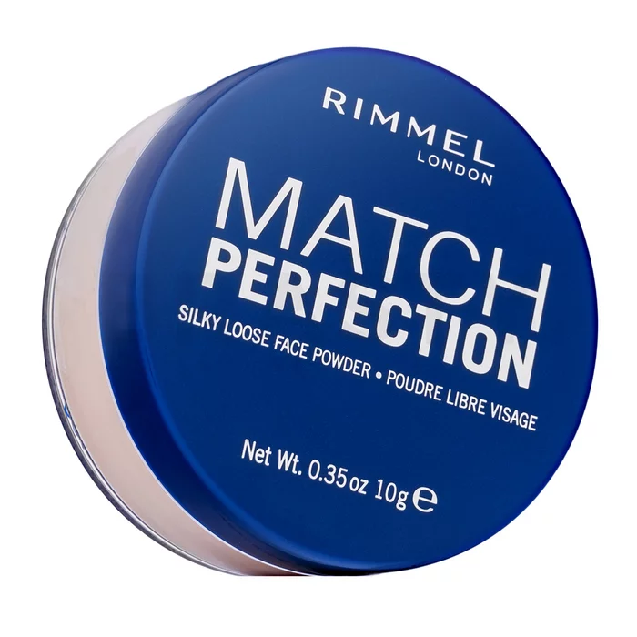 Rimmel London Match Perfection Silky Loose Face Powder transparentný púder 001 Transparent 10 g
