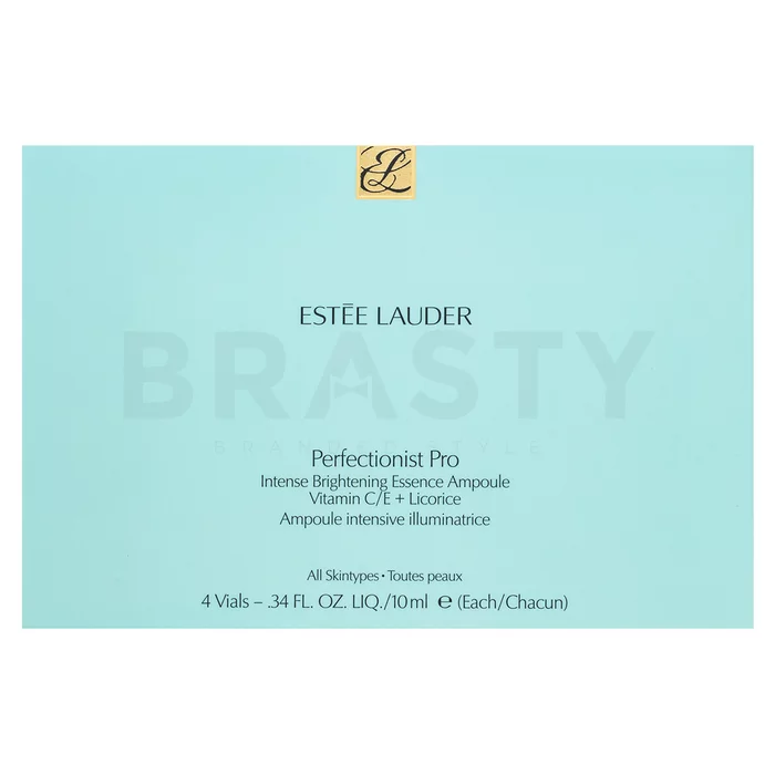 Estee Lauder Perfectionist Pro Intense Brightening Essence Ampoule pro obnovu pleti 4 x 10 ml