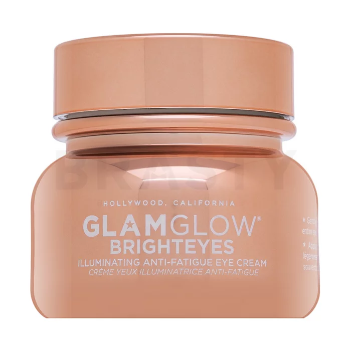 Glamglow Brighteyes Illuminating Anti-Fatigue Eye Cream očný krém proti vráskam, opuchom a tmavým kruhom 15 ml