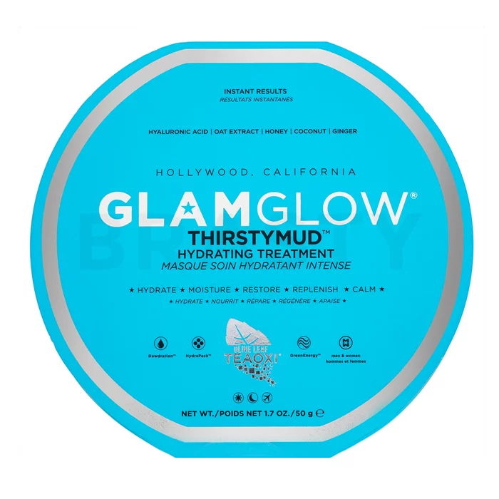 Glamglow Thirstymud Hydrating Treatment vyživujúca maska s hydratačným účinkom 50 g