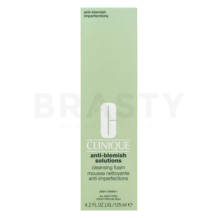 Clinique Anti-Blemish Solutions Cleansing Foam schiuma detergente per tutti i tipi di pelle 125 ml