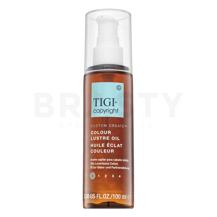 Tigi Copyright Custom Create Colour Lustre Oil защитно масло за боядисана коса 100 ml