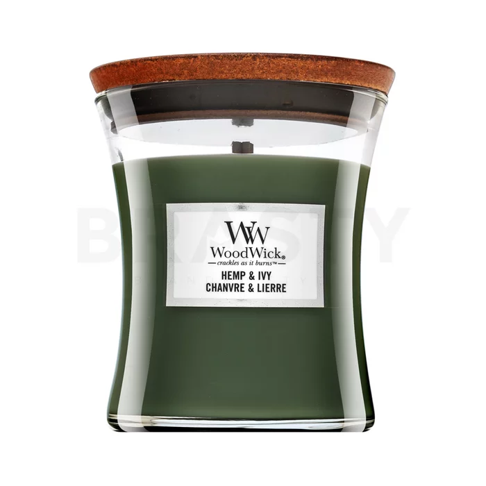 Woodwick Hemp & Ivy geurkaars 275 g