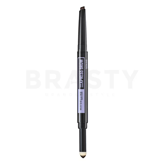 Maybelline Express Brow Duo Pencil svinčnik za obrvi 2v1 Brunette 0,71 g
