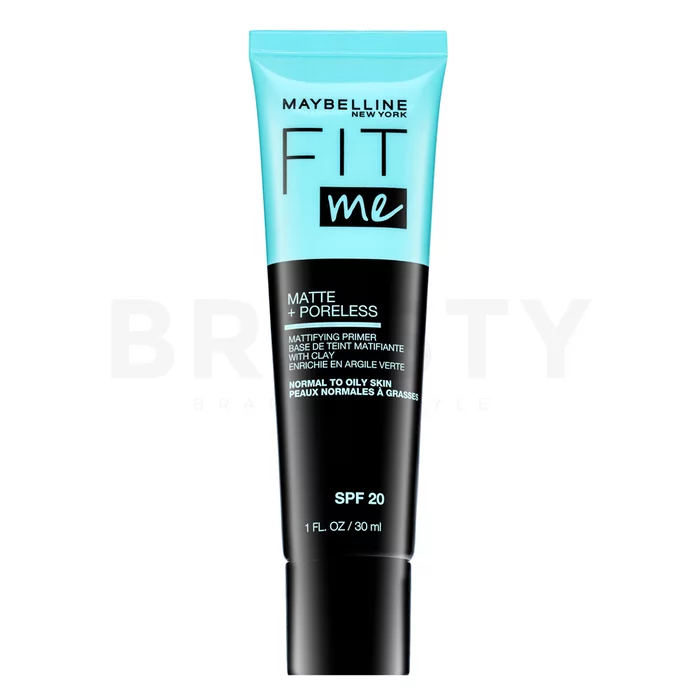 Maybelline Fit Me! Matte + Poreless SPF 20 Primer Make-up Grundierung mit mattierender Wirkung 30 ml