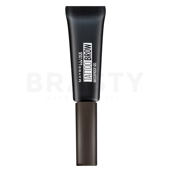 Maybelline Tattoo Brow Waterproof Gel vodeodolný gél na obočie 06 Deep Brown 5 ml
