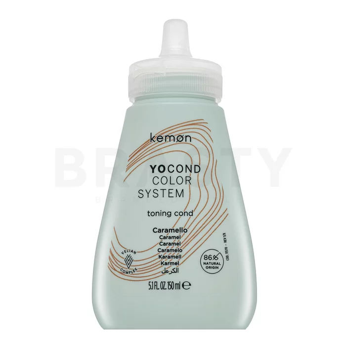 Kemon Yo Cond Color System Toning Cond tonizáló kondicionáló hajszín élénkítésére Caramel 150 ml
