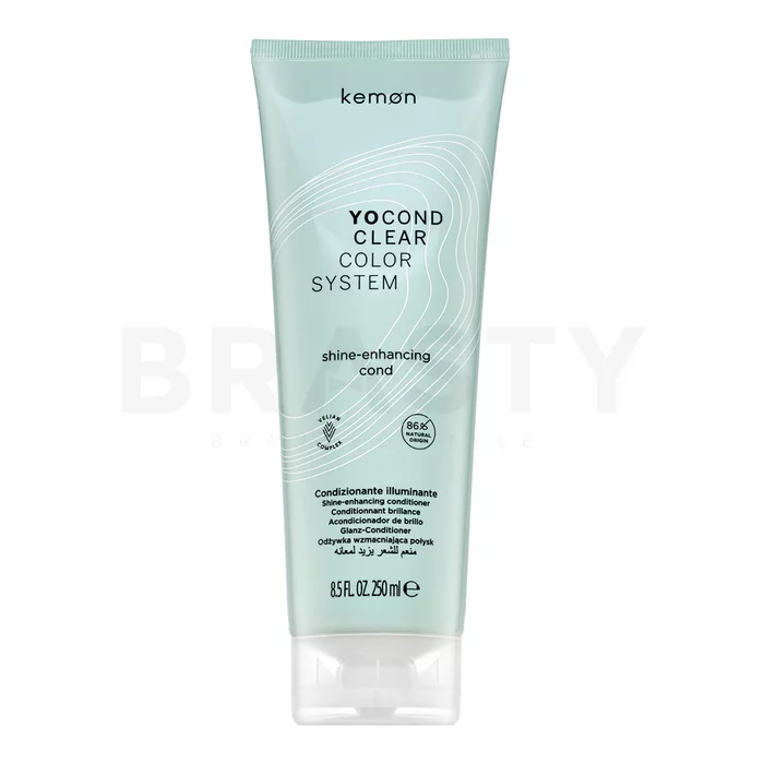 Kemon Yo Cond Color System Shine-Enhancing Cond pflegender Conditioner für gefärbtes Haar Clear 250 ml