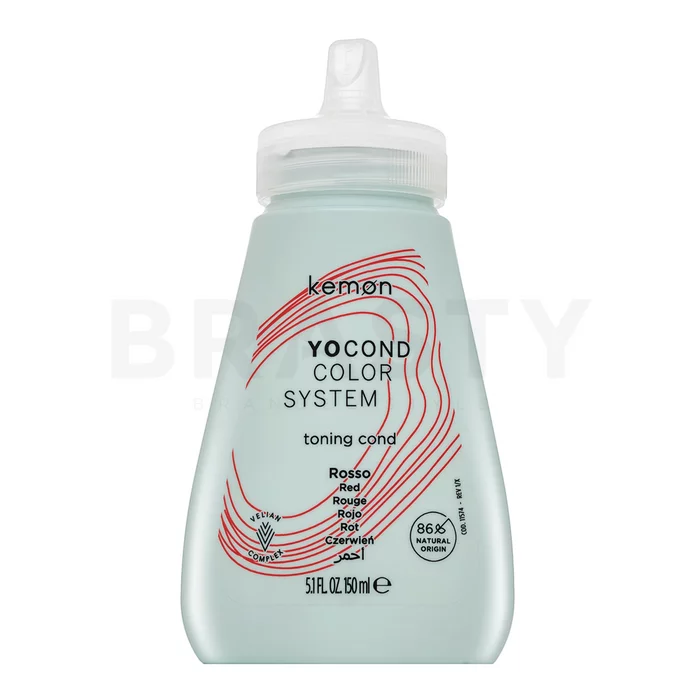 Kemon Yo Cond Color System Toning Cond tonizáló kondicionáló hajszín élénkítésére Red 150 ml