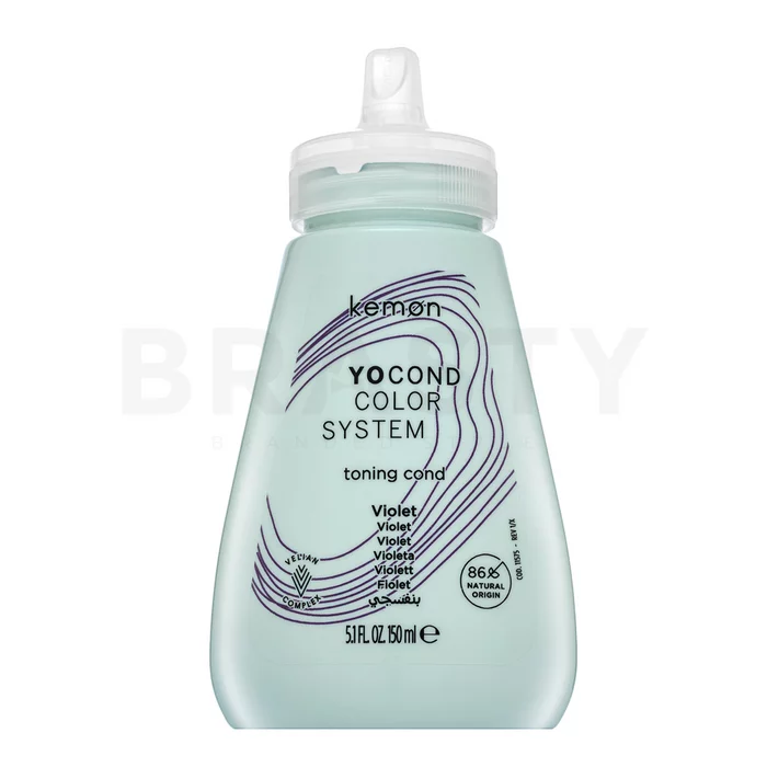 Kemon Yo Cond Color System Toning Cond tonizáló kondicionáló hajszín élénkítésére Violet 150 ml