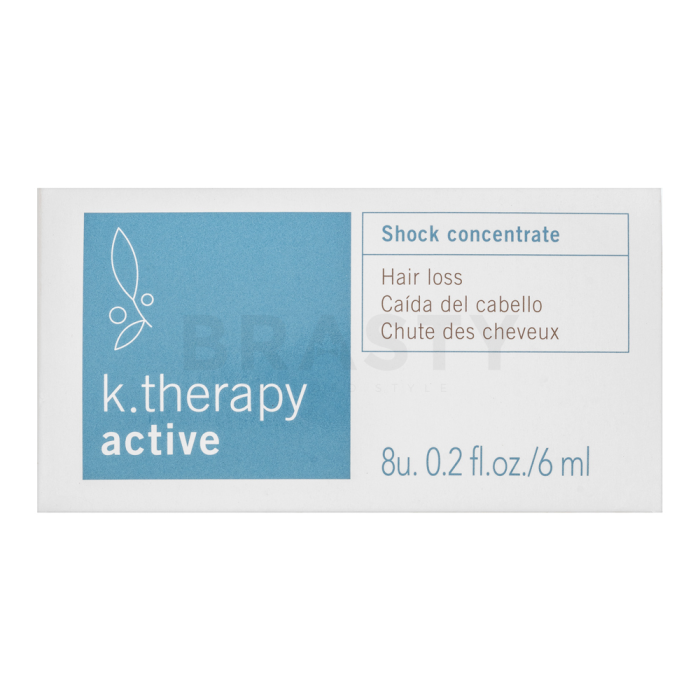 Lakmé K.Therapy Active Shock Concentrate koncentrovaná obnovující péče proti vypadávání vlasů 8 x 6 ml